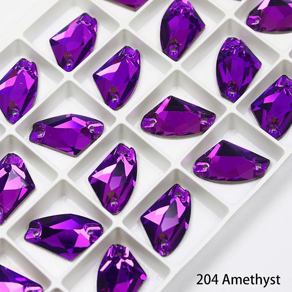 Cosmic Shaped Sew on Crystal Flatback Glass Rhinestones Bulk Loose Crystal Beads Garment DIY Sewable Accessories