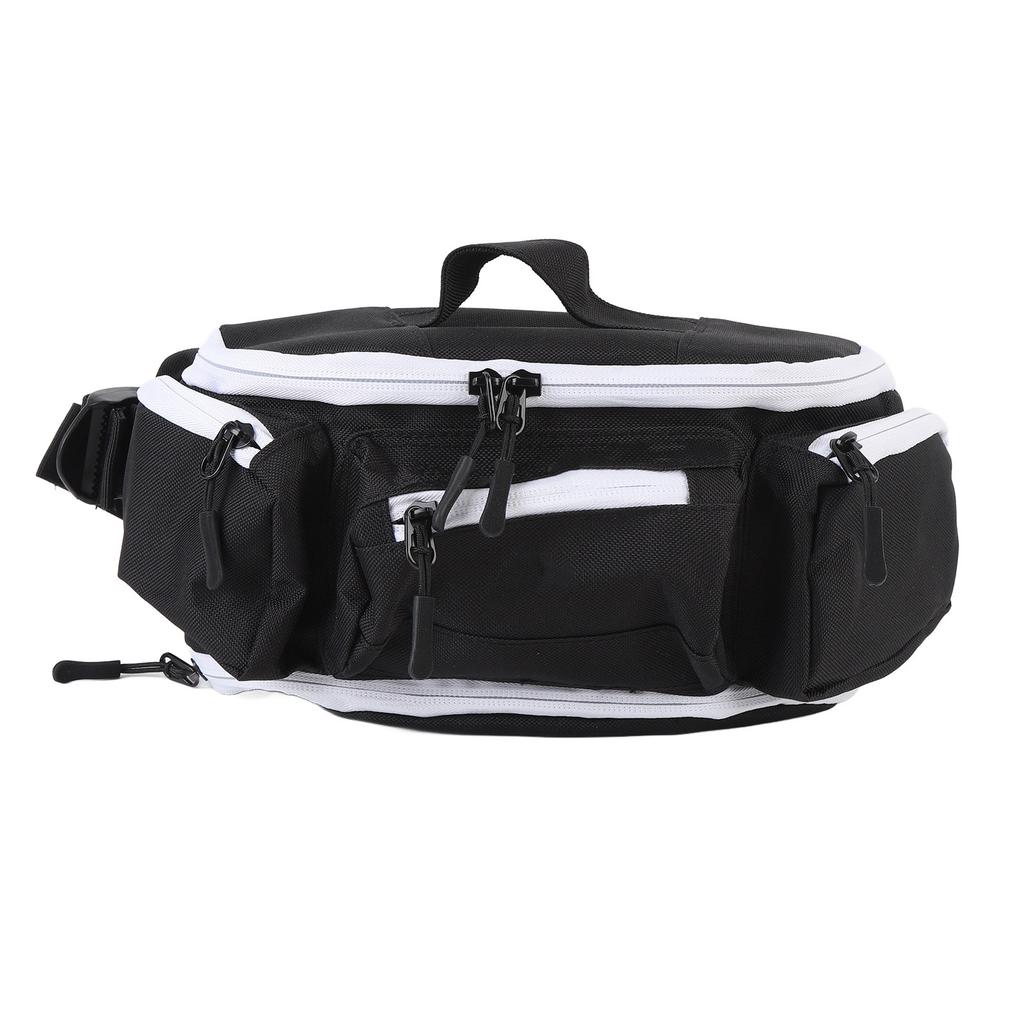Waist Bag Water Resistant Large Capacity Partition Storage Adjustable Belt Waist Pack for Travel Hiking Running Outdoor