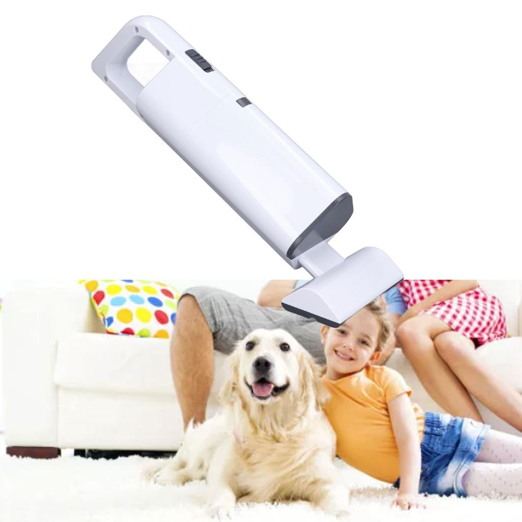 Vacuum Pet Hair Remover Portable Handheld Cordless Vacuum Suction Pet Hair Cleaner for Home