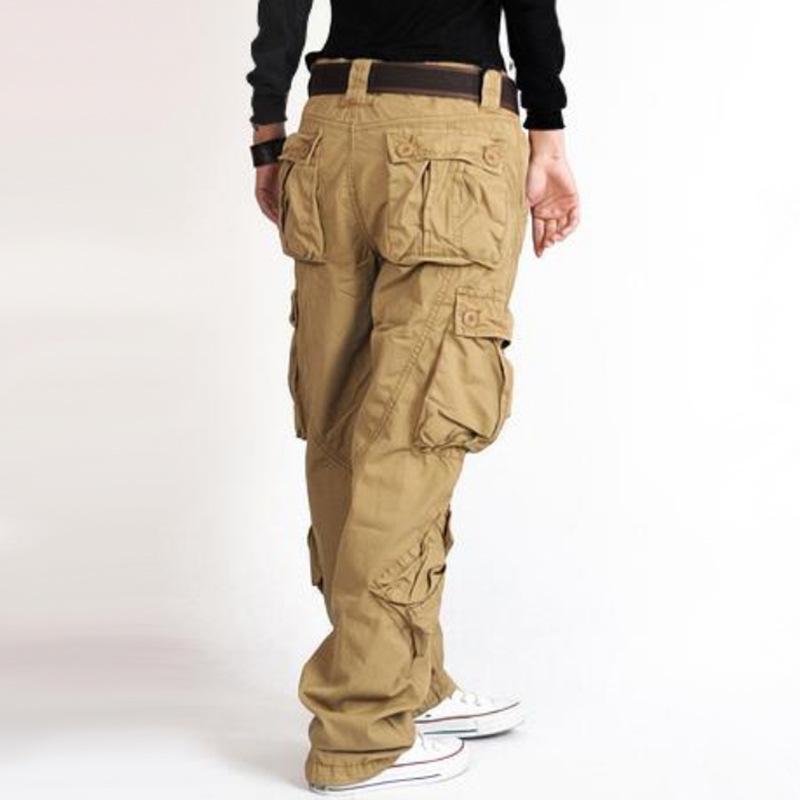 Pants Women's Tooling Multi-pocket Sports Pants Loose Tactical Pants Large Size Casual Trousers