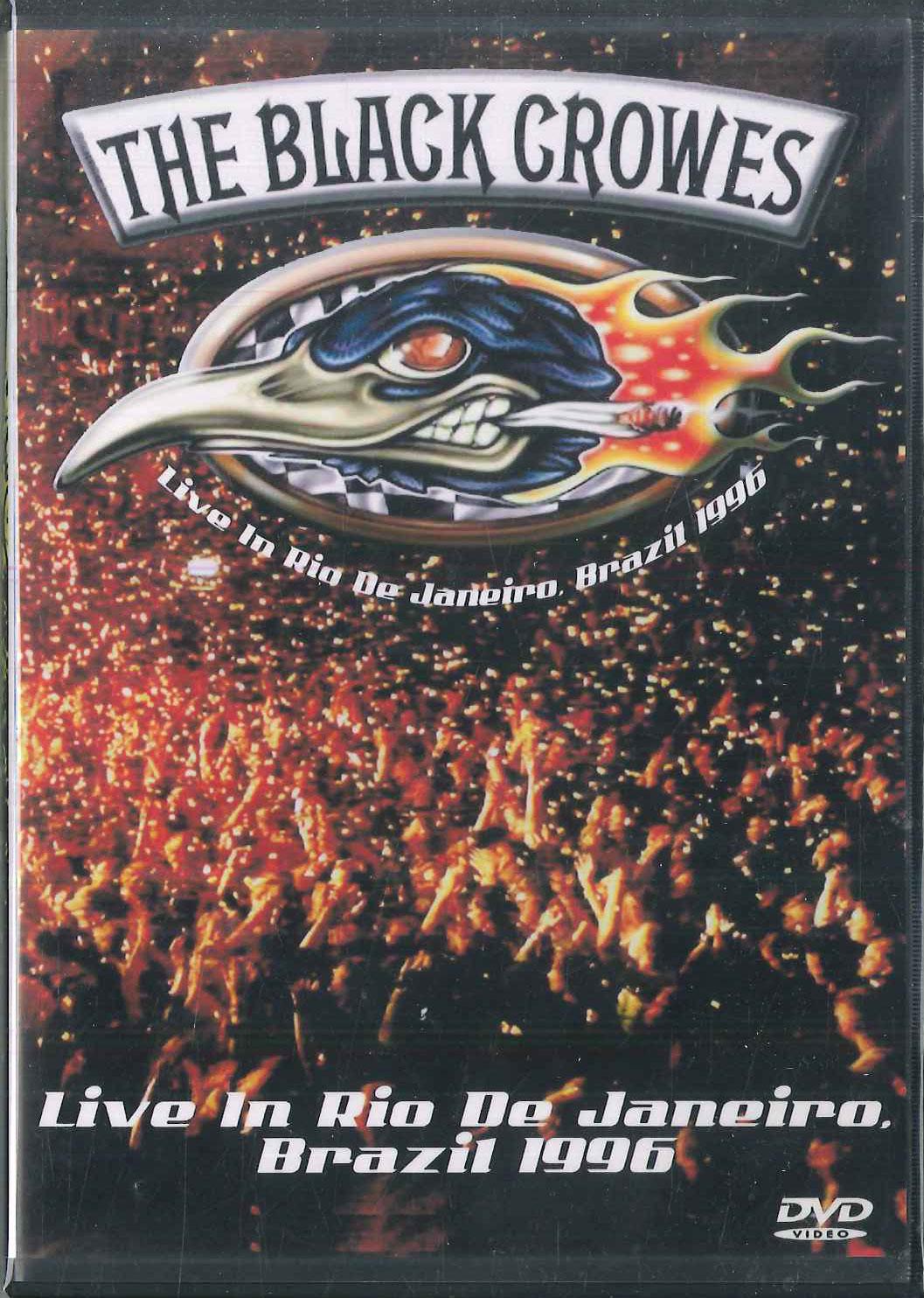 

DVD BLACK CROWES - Live In Rio De Janeiro Brazil 1996 NONE NOT ON LABEL Non Japan Music Video Used