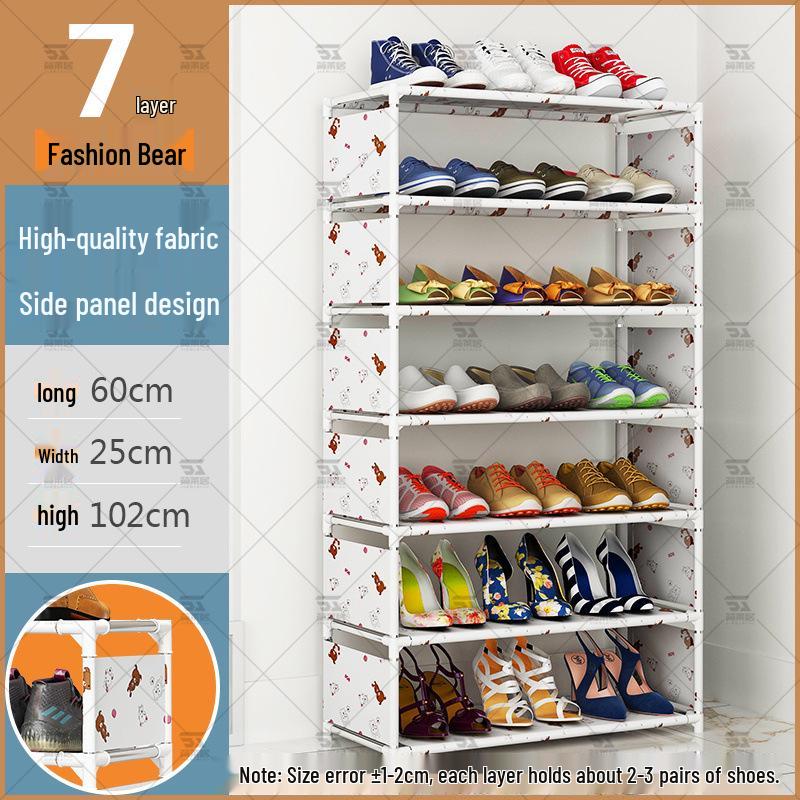 Skohylla: Flerskiktad, dammtät, ekonomisk skoskåp för studenthemmet eller hemmet