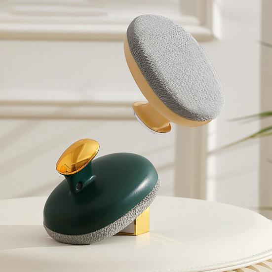 Bath Brush Ergonomic Handle Replaceable Brush Cover Deep Skin Cleansing Shower Brush Skin Surface Dirt Remover