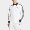 Adidas Originals 3-Stripes Rugby Long Sleeve Polo Shirt Men Tops KE3575