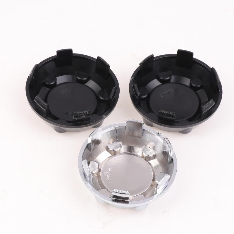 4Pcs Car Modification Accessories 68Mm 61Mm Wheel Center Cap Cover Auto Rims Dust Proof Hubcaps Emblem Hub