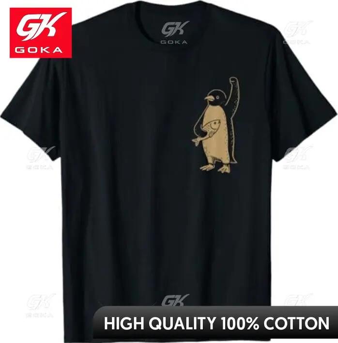 Resist Penguin Activism Graphic Graphic T Shirts Unisexs Clothing Cotton Women Funny Summer Tshrits S