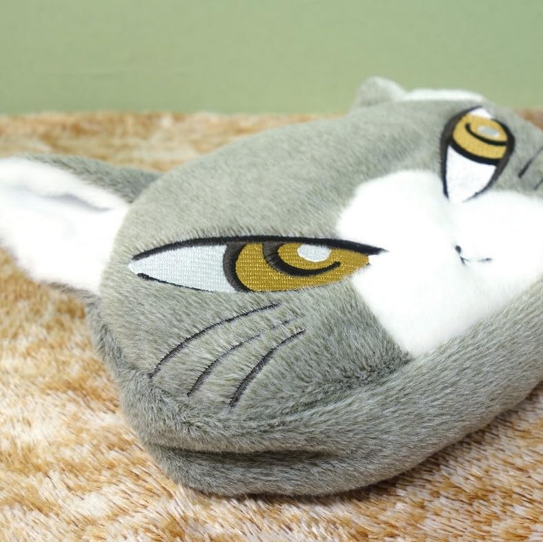 Naitou Design Dayan the Cat Baby Dayan Reversible Pouch, Dimensions: Approx. 16.5cm H X 22cm W X 5cm D