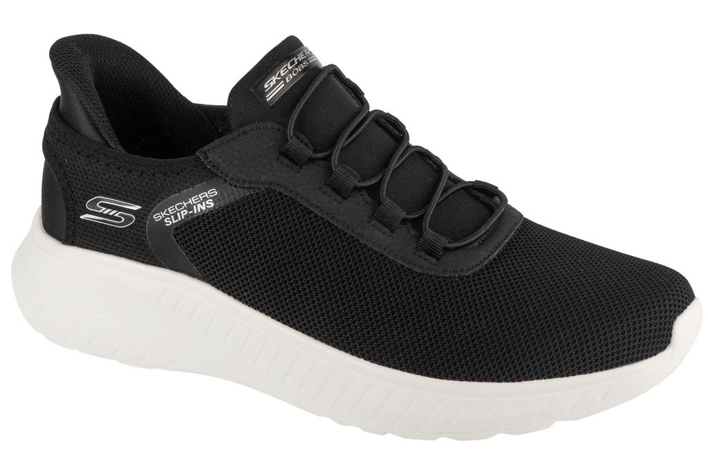 Skechers Slip-Ins: Bobs Squad Chaos - Tough Walk, Mens Black Sneakers
