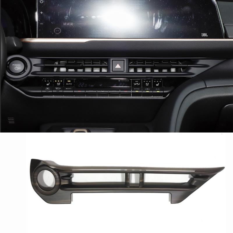 For Toyota Crown Crossover Sport Cross  2024 Interior Peach Wood Accessories Gear Shift Panel Door Bowl Window Switch Cover