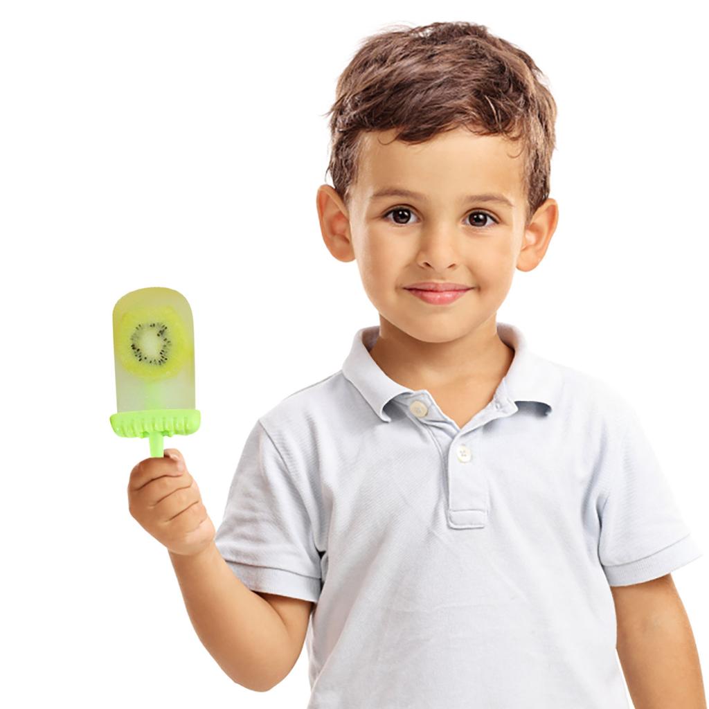 Popsicle Ice Maker Set 6 Pack Reusable Ice DIY Molds Holders Maker Fun For Kids And Adults Great Gift For