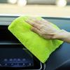 40x40cm Borderless Microfiber Automotive Towel Details Dry Cleaning Polishing Towel Plush Absorbent Microfiber Cloth