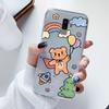 For Samsung Galaxy S9 S 9 Plus Phone Case Cartoon Back Cover Transparent Soft Silicone Flower Funda For Samsung s9 S9+ Cute Capa