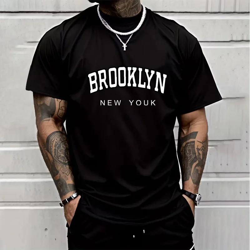 Ventilate SimpleMen's Cotton Loose Fashion Casual Summer Comfortable Daily Men T-shirts Hot Sales Short Sleeve Outdoors Jogging