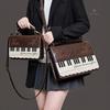Nueva Bolso de Hombro Piano Vintage Y2k para Mujer Bolso Cruzado Marrón para Niñas Bolsa Ita Transparente Mochila Personalizada Bolsos Estéticos