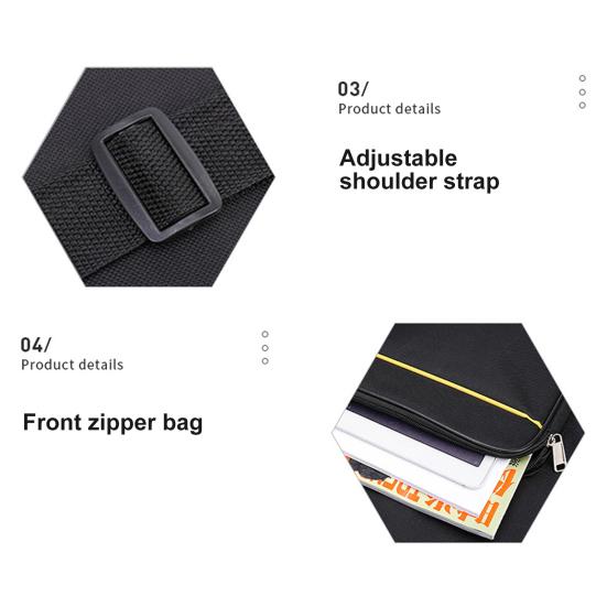 39-calowa torba na gitarę z dwoma regulowanymi paskami na ramię Pogrubiony pokrowiec na gitarę elektryczną Wodoodporna przegroda zapinana na zamek Torba na gitarę basową