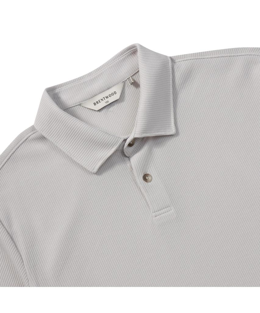 BRENTWOOD Knitted Solid Polo Neck T-Shirt Brtam25511Bex