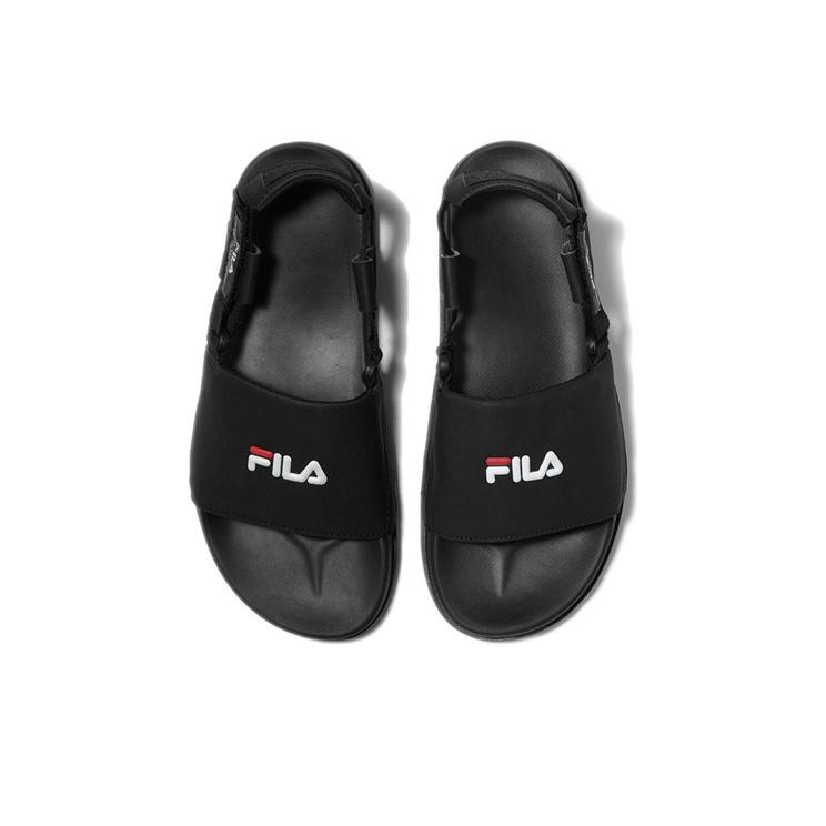 New FILA Cloud Beach Sandals Women's Black 1SM01584D_001
