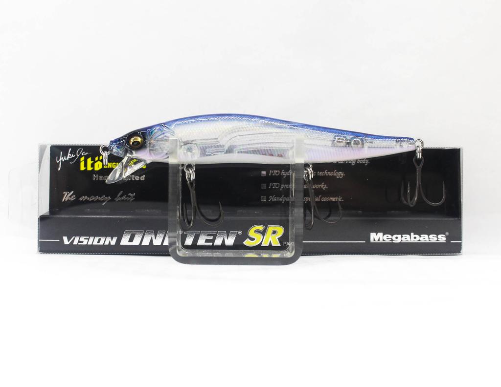 Megabass Vision 110 Oneten SR Slow Floating Lure GP Pro Blue (0431)