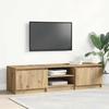 VidaXL Meuble TV chêne artisanal 140x40x36 cm bois d'ingénierie, support tv, meuble télé, meuble multimédia, banc tv, meuble 861139