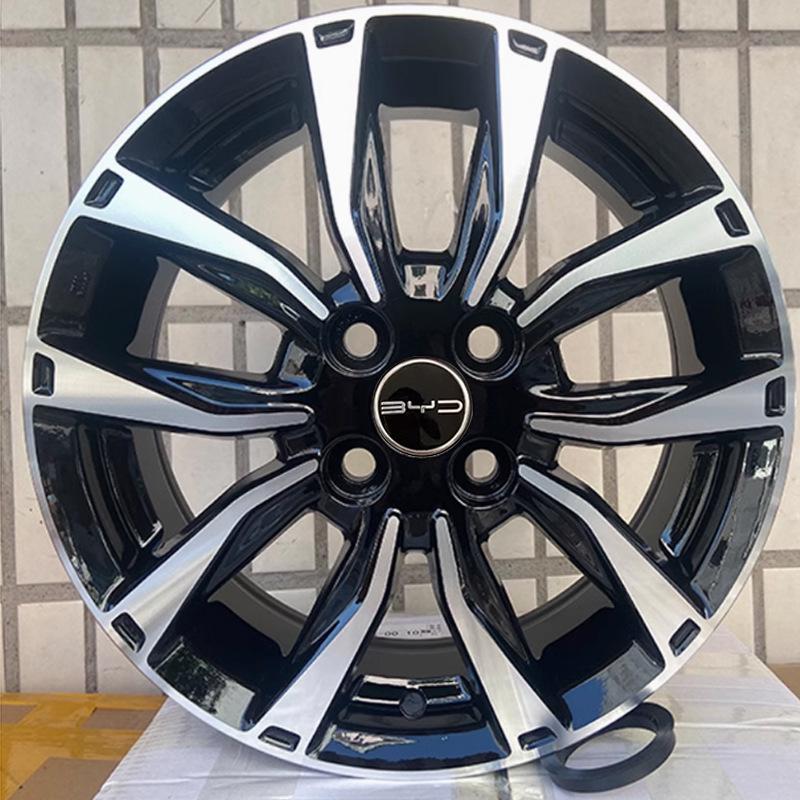 Upgrade 15-inch BYD Seagull iron rims to aluminum alloy rims.