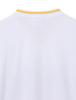 Enbiei Authentic Mesh Short Sleeve T-Shirt White