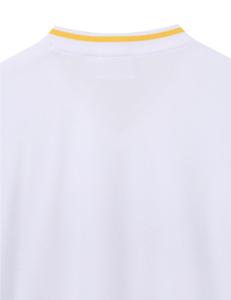 Enbiei Authentic Mesh Short Sleeve T-Shirt White