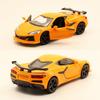Model Alloy Chevrolet Corvette Z06 Sports Car Toy With Opening Doors For Kids