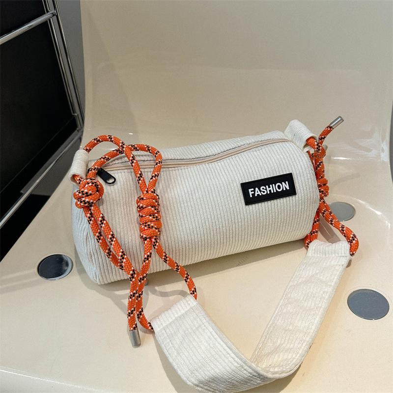 Женская модная цилиндрическая сумка через плечо REWELL