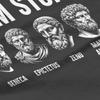 Team Stoic Philosopher Marcus Aurelius Epictetus Seneca Zeno  Unisex T-Shirt for Men Cotton Vintage Tee Tops 2024 New Arrival
