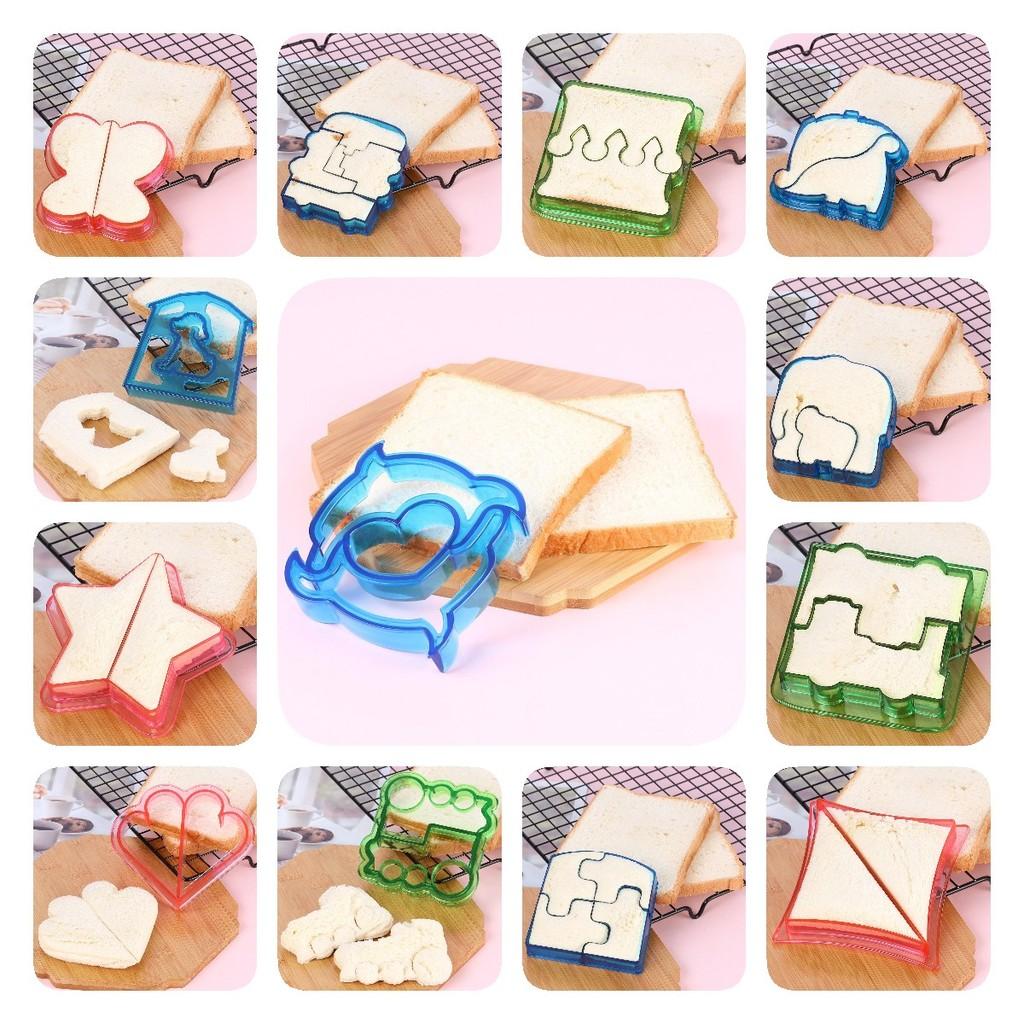 Nowoczesny Prosty Design Zestaw Do Krojenia Chleba DIY z Nieregularnymi Kształtami do Zabawnych Kanapek