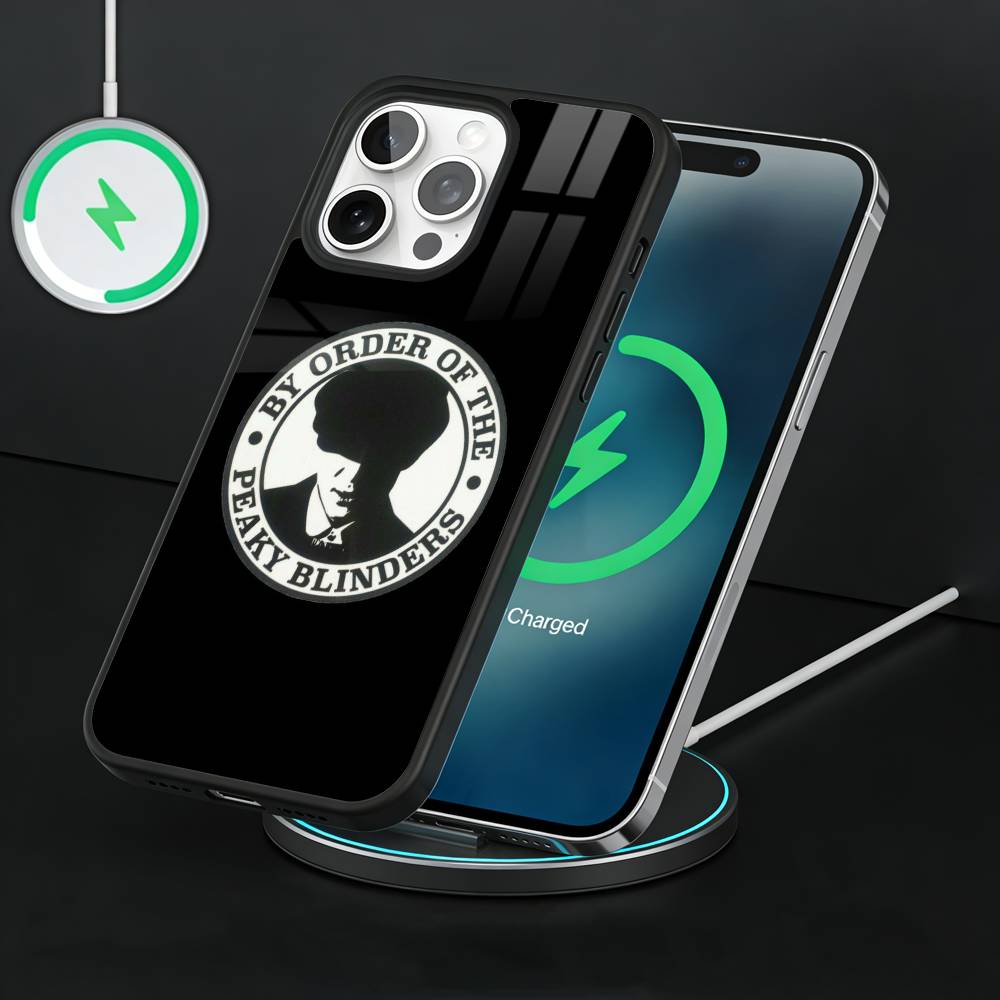 TV P-Peaky Blinders tommy shelby Phone Case For iPhone17,16,15,14,13 Plus,Pro Max Magnetic For Magsafe Wireless Charging