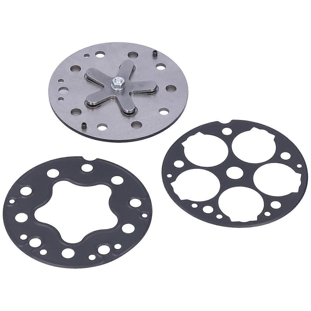 3PCS/Set Car Compressor Valve Plate Assembly Metal Replacement for SD508 5H14 Model