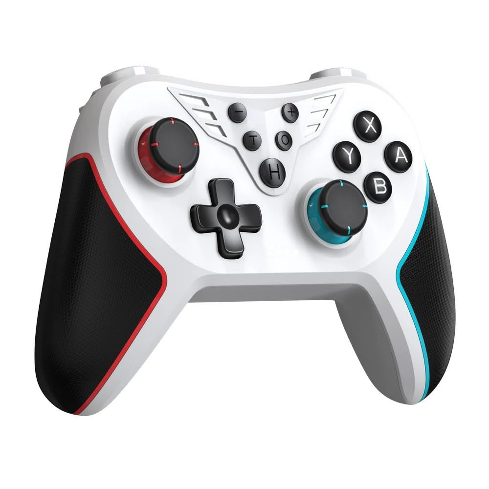 QISI Controller with Hall Rear OLED Model Wireless Bluetooth and Gyro Sensor Switch2/Switch Effect, Buttons, Compatible, Connection, Vibration,
