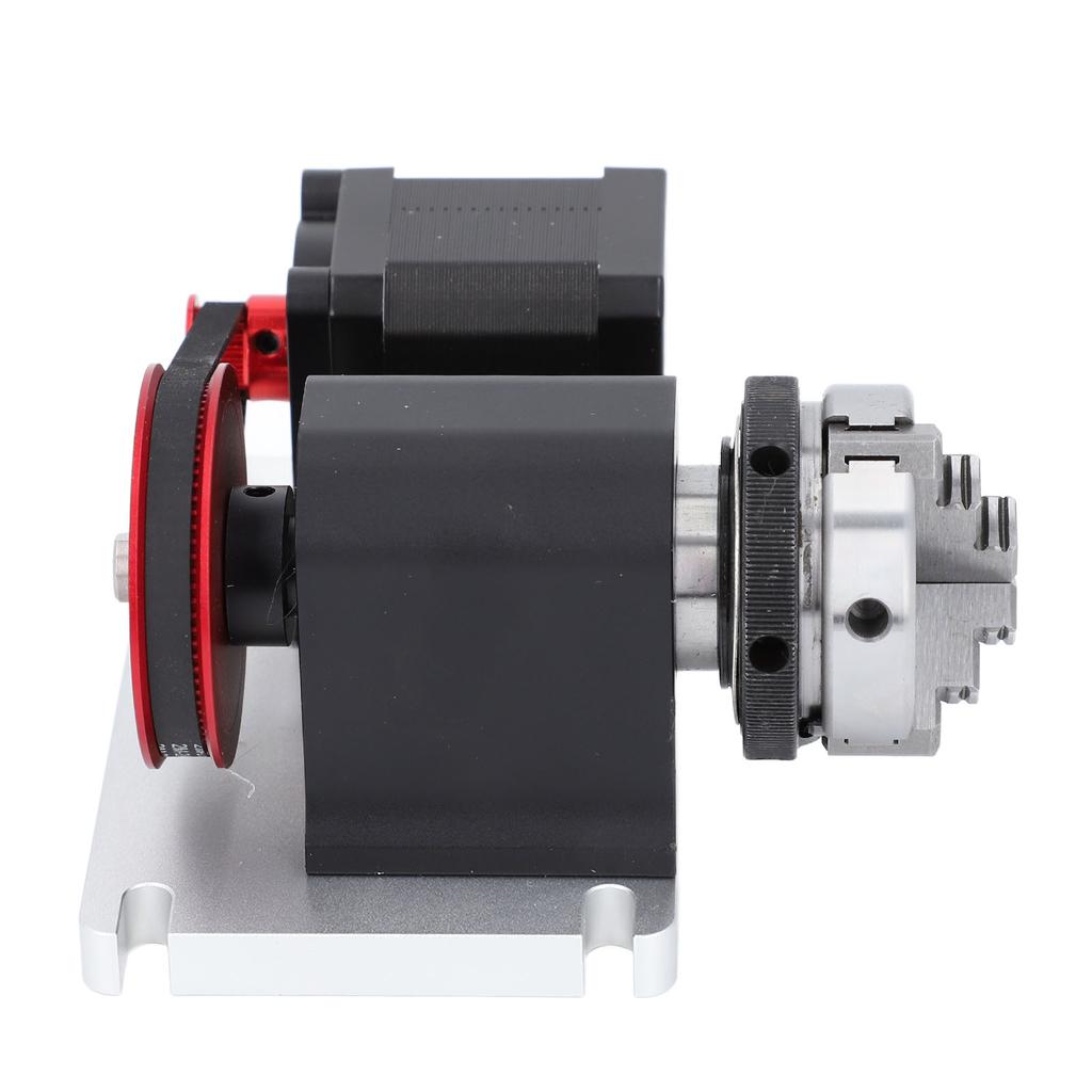 CNC Rotary Module Kit 4:1 Belt Reduction Ratio 4?60mm Chuck 4th Axes Rotating Module for TTC450 and