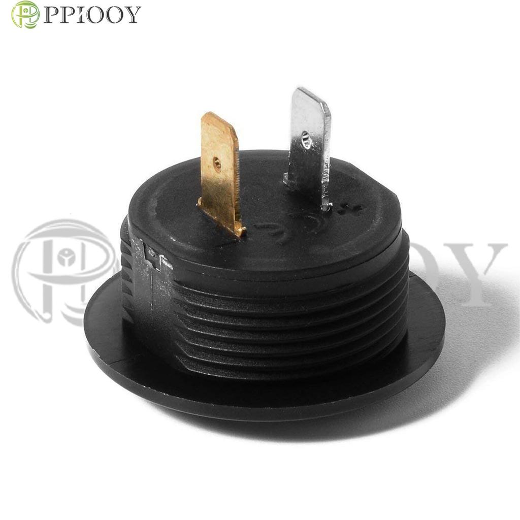 PPIOOY Waterproof Voltmeter for Motorcycle Car Digital Display LED Display
