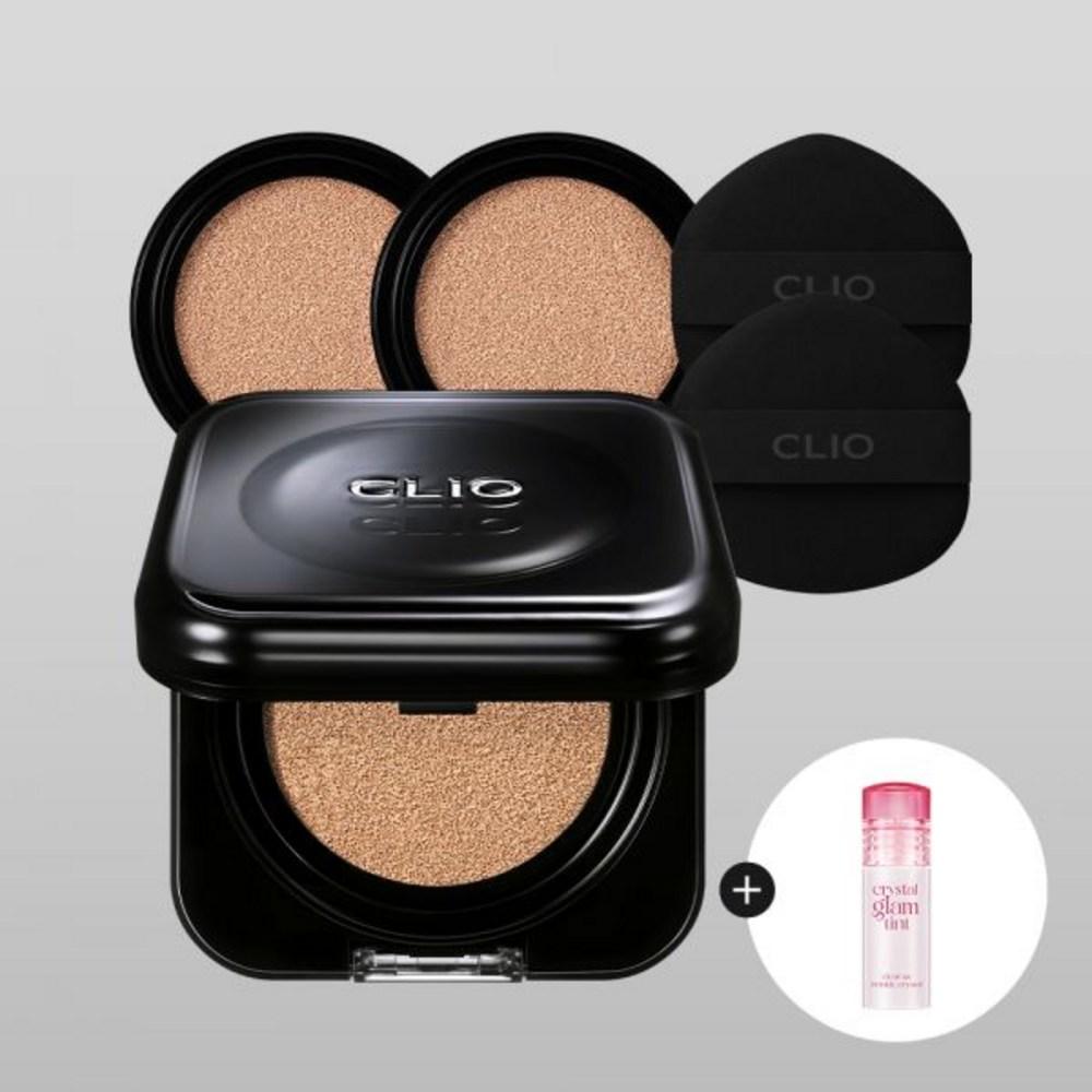 Clio SET Kill Cover Founwear Cushion Special Set + Refill (1 Main Product + 2 Refills) Gift, Glam Tint Mini (1 pcs) 21C Lingerie