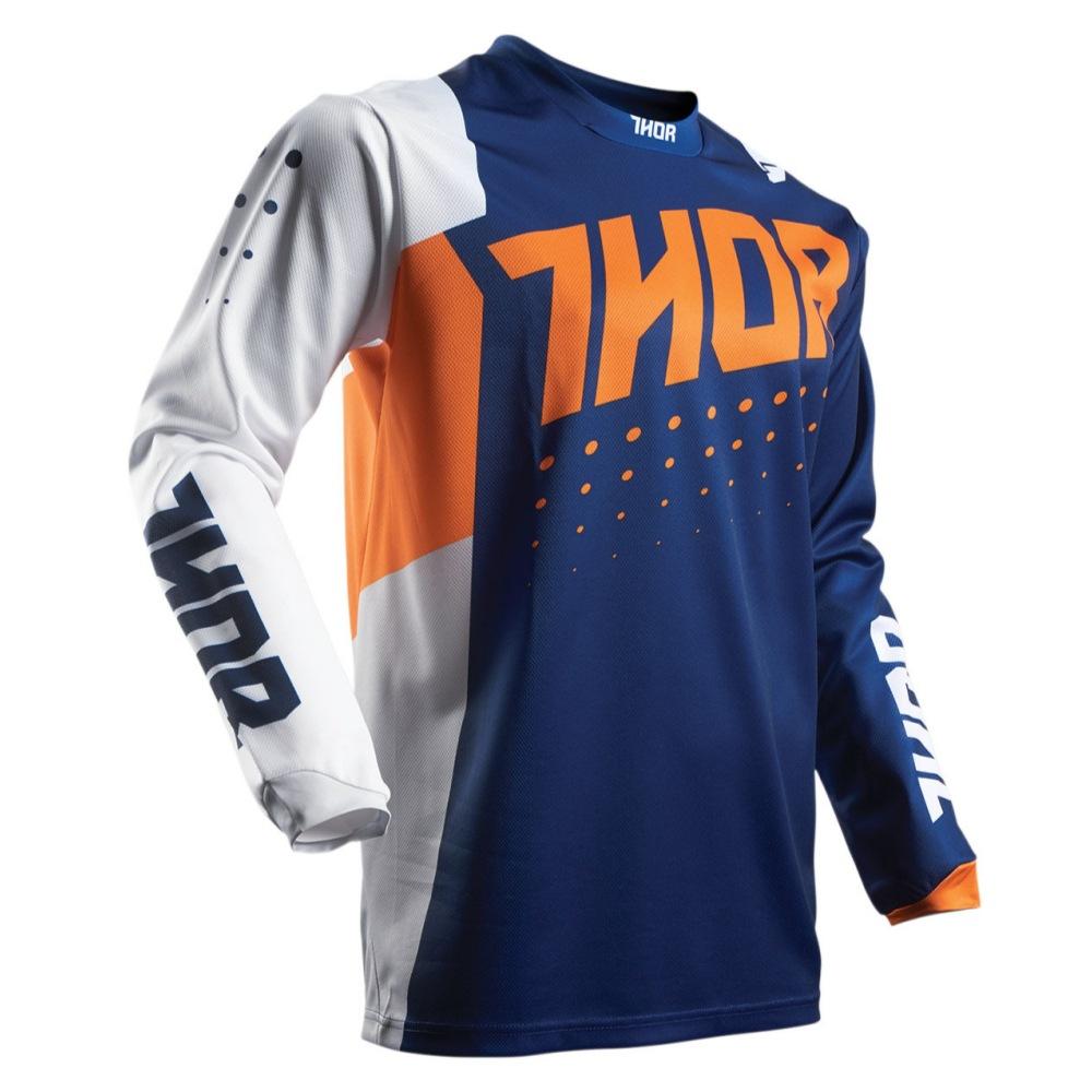 2024 heiß verkaufender THOR Downhill-Anzug Outdoor-Sport atmungsaktives langärmeliges T-Shirt Radsportanzug Offroad-Rennanzug