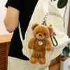 Adorable Teddy Bear & Bunny Plush Keychain for Kids – Perfect Schoolbag Charm & Gift for Girls
