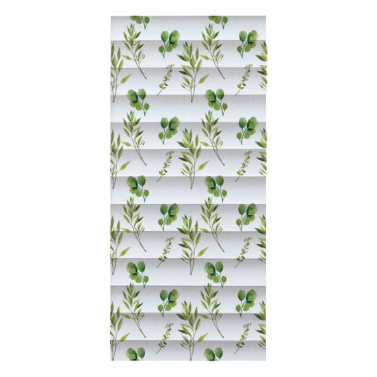 

Window Privacy Film Static Glass Sticker with Creative Print Design High Transparency Soft Light Non-adhesive Window Cling Decor for Bathroom Bedroom N