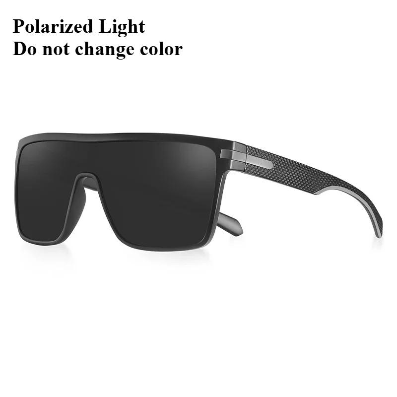 Men Photochromic Sunglasses Women Oversized Sun Glasses Male Night Vision Driving Goggles Uv400