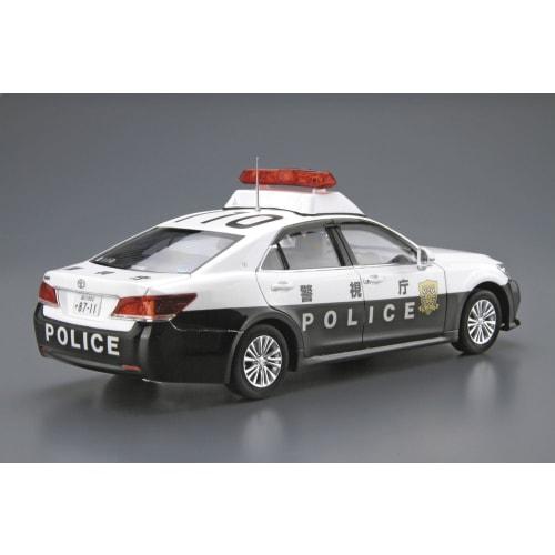 Aoshima Bunka Kyozai (AOSHIMA) 1/24 The Model Car Series No. 129 Toyota GRS210 Crown Patrol Car (Patrol Use) '16 Plastic Model