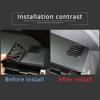 For Toyota Supra GR MK5 -22 ABS Carbon Fiber Style Dashboard Air Outlet Frame Sticker Car Interior Modification Accessories