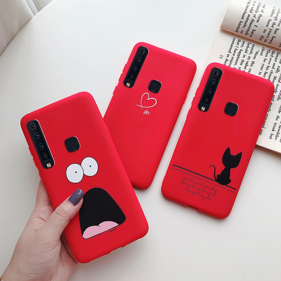 Für Fundas Samsung A9 2018 Hülle 6,3" Silikonhülle Candy Handy Weiche Rückseitenhüllen Für Samsung Galaxy A9 2018 9 A A9 A9S A920 Hülle