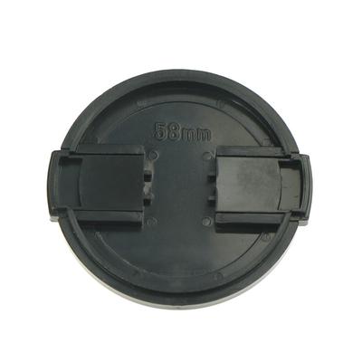 58Mm Plastic Snap On Front Lens Cap Cover For Slr Dslr Camera Dv Leica Sony