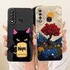 Casing For Infinix Hot S4 Cover Fashion Cartoon Cute Funny Painted Silicone Funda For Infinix X626 X626B X610B Phone Case