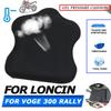 Motorcycle Accessories For Loncin VOGE 300 RALLY GY Side Bag Phone Navigation Bracket Crash Block Handlebar Riser Cushion Cover