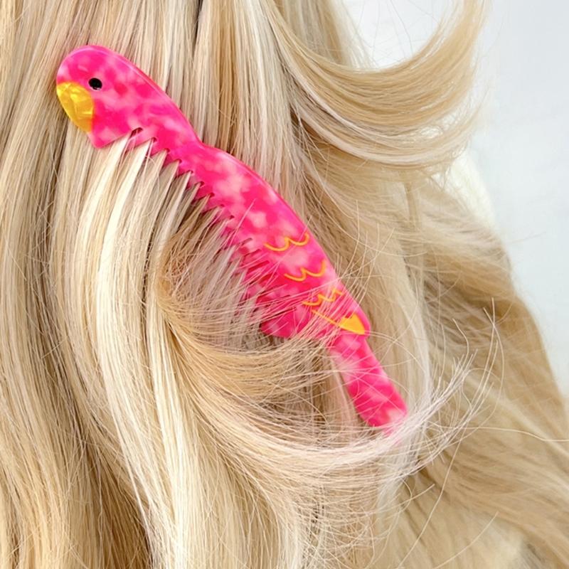 Haarkamm in Zeichentrickfiguren-Form mit glatten Acetat-Zinken für das tägliche Styling, für Männer, Frauen, Kinder