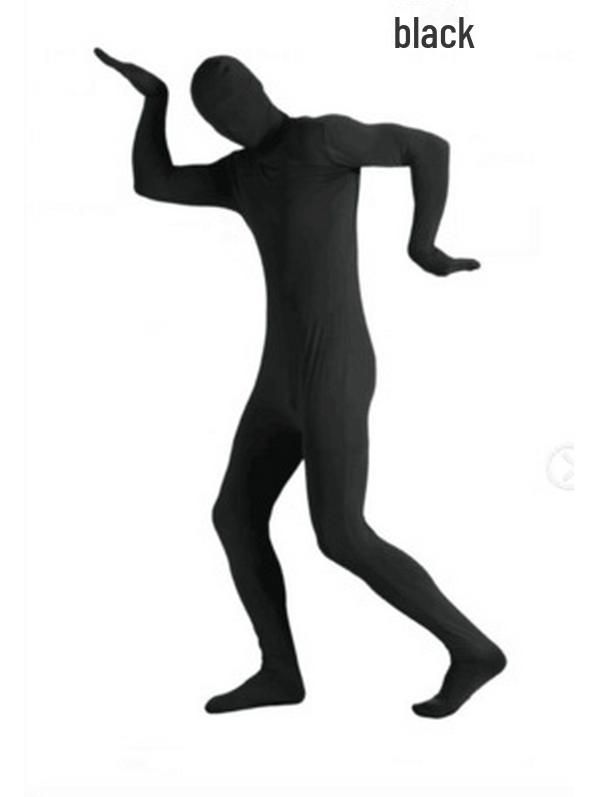 Black Ninja Cosplay Tights for Adults – Stage Performance Nightwear