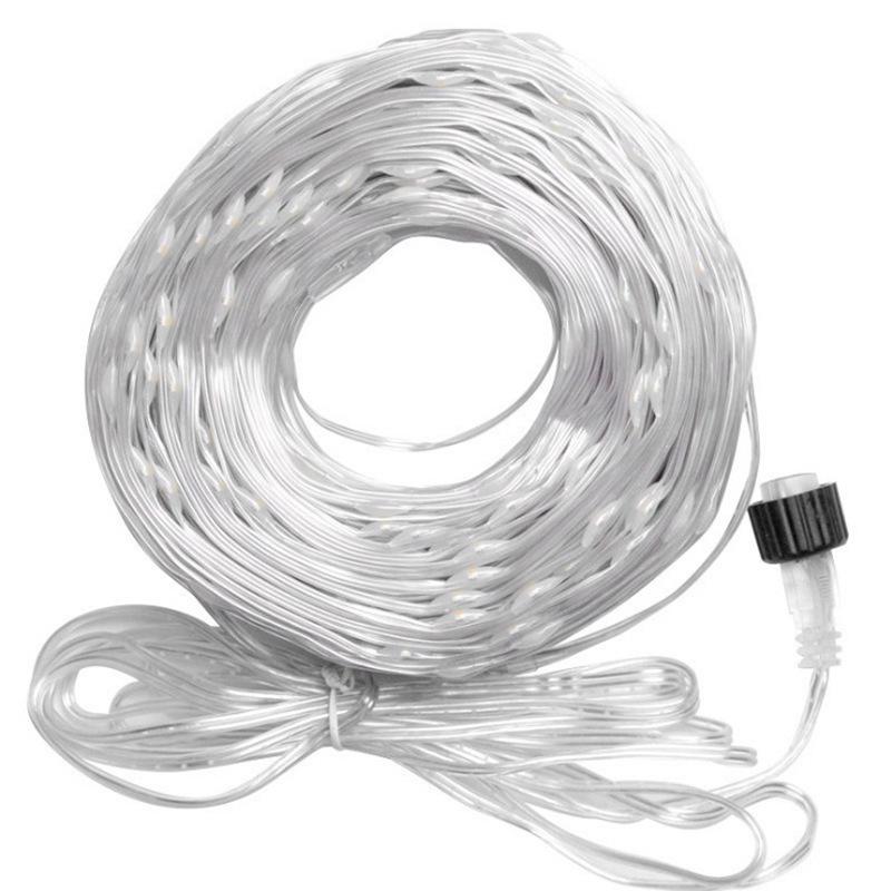 New Solar-Powered Low-Voltage Waterproof Fairy String Lights for Outdoor Christmas Tree and Courtyard Decoration
