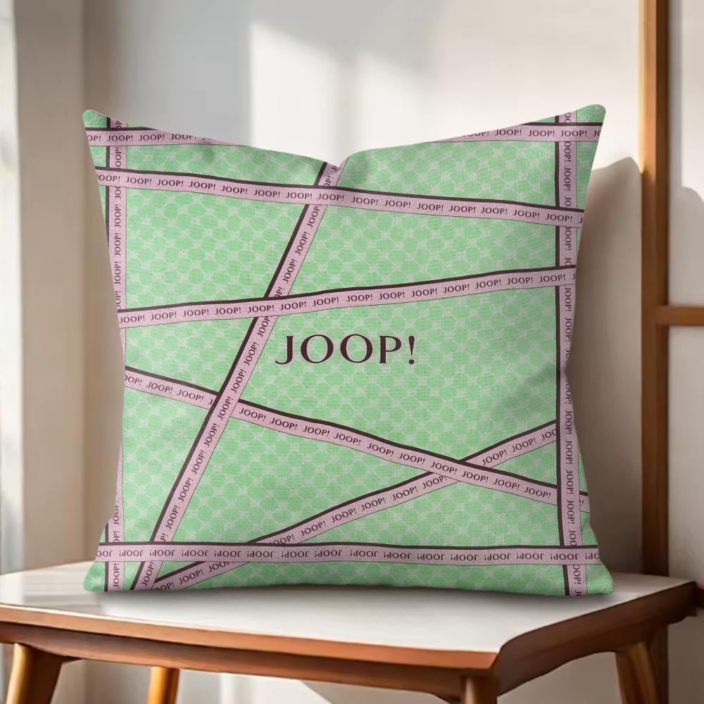 

Fashion Luxuny JJoops Cool Cushion Cover Natural Linen Organic Fabric DoubleSided Printing Couch Pillow Covers Home Decor 30x30cm